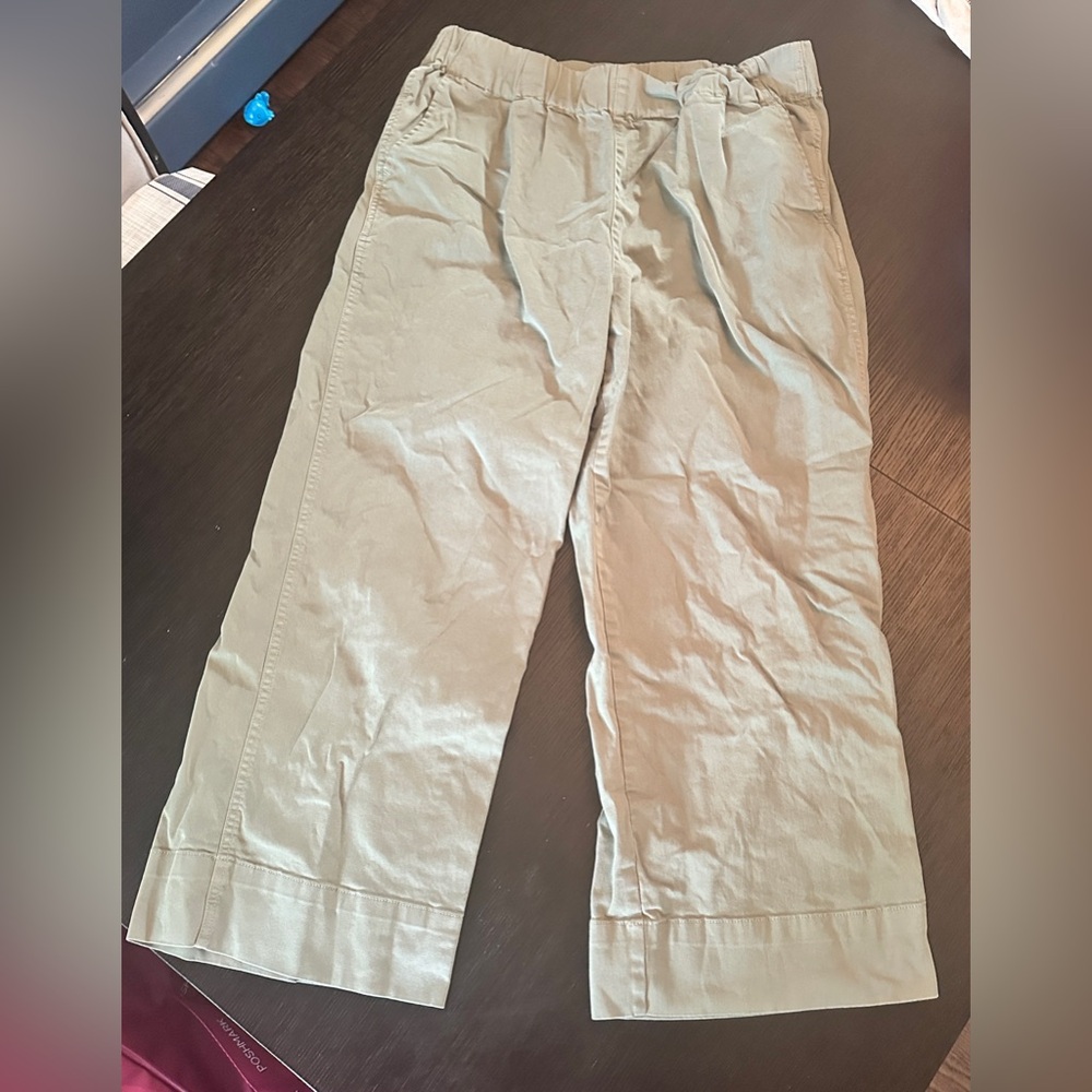 J. Crew Women's Wide Leg Chinos